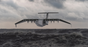 Artist concept of Aurora Flight Sciences’ Liberty Lifter seaplane program. (Image: Boeing Aurora Flight Sciences)