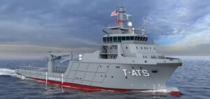 A rendering of the Navajo-class towing, rescue and salvage ship (T-ATS). (Image: Austal USA)