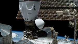 SpiderOak sent and received secure ops traffic using Axiom Space-provided AWS Snowcone aboard the International Space Station. Credit: NASA