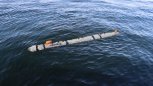 The HII Remus 300 small unmanned undersea vehicle, the basis for the Navy’s Lionfish SUUV program. (Photo: HII)