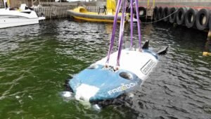 Oceaneering's Freedom autonomous underwater vehicle. (Photo: Oceaneering International)