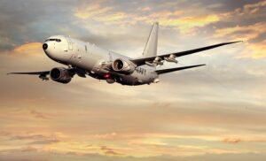 BAE Systems’ electronic warfare Advanced Survivability Pods on a P-8A Poseidon. (Concept image: BAE Systems)