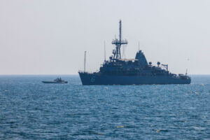 Latest 5th Fleet Unmanned Exercise Tests Remote Launch And Launching a Drone Off USV