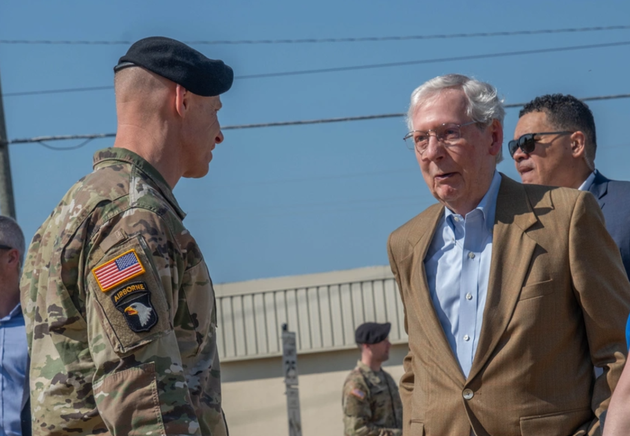 McConnell: Trump Admin’s Defense Budget Outline ‘Fails’ To Meet Required Investment