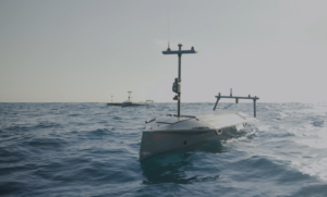 A Seasats 10-foot Lightfish autonomous surface vehicle (ASV). (Photo: Seasats)