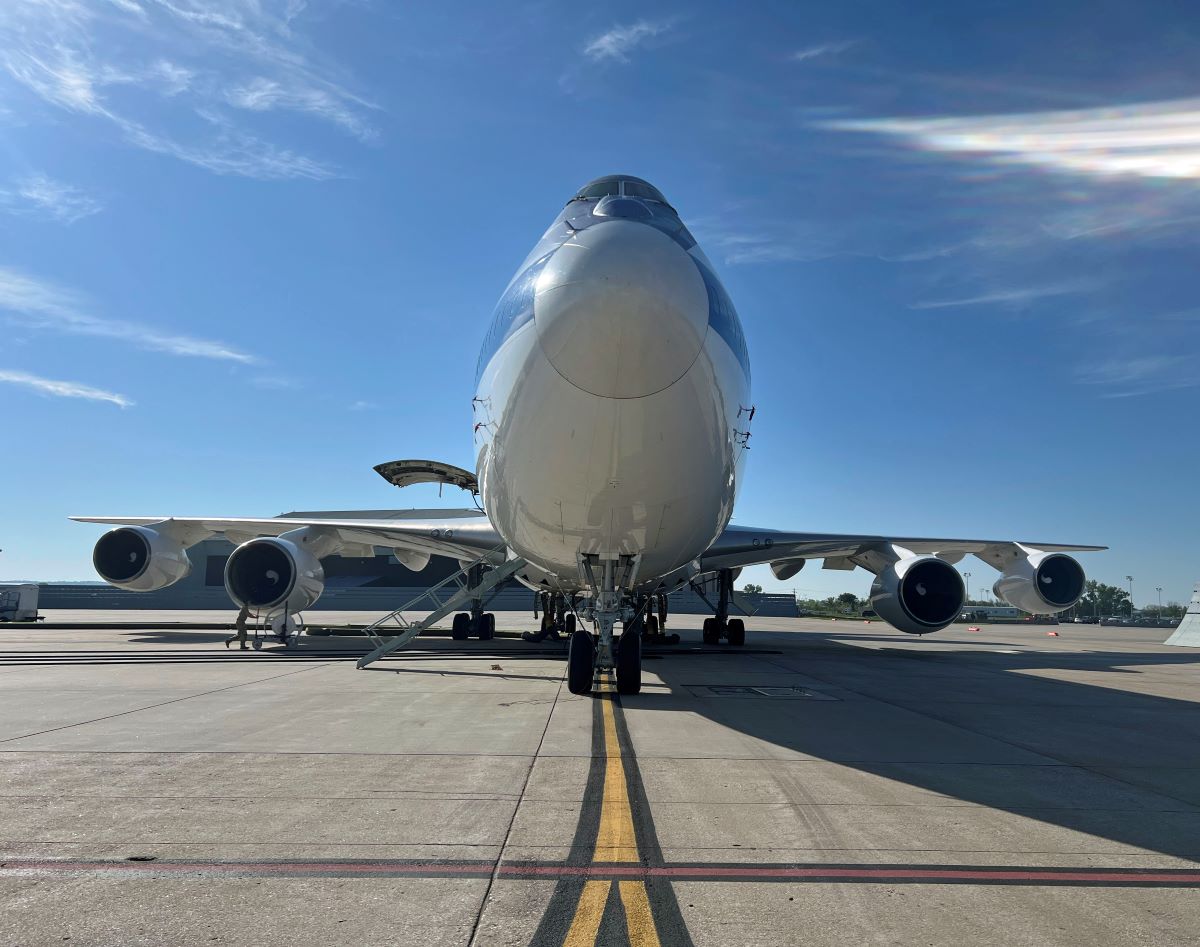 Fourth Plane for USAF SAOC Program Arrives at SNC’s Dayton Site