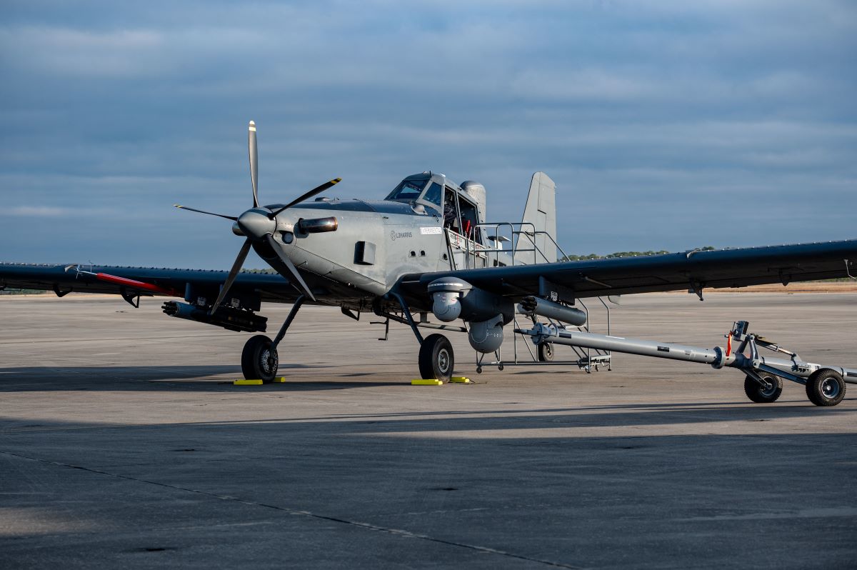 First OA-1K Skyraider Delivered to AFSOC