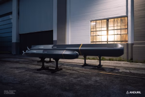 Anduril’s new Copperhead-100 and 500 unmanned undersea vehicles (UUVs), which both come in Copperhead-M munition variants.