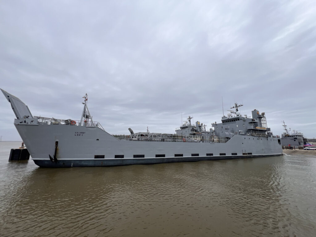 U.S. Army Vessel (USAV) General Frank S. Besson (LSV-1) from the 7th Transportation Brigade (Expeditionary), 3rd Expeditionary Sustainment Command, XVIII Airborne Corps, departed Joint Base Langley-Eustis en route to the Eastern Mediterranean on March 9, 2024.