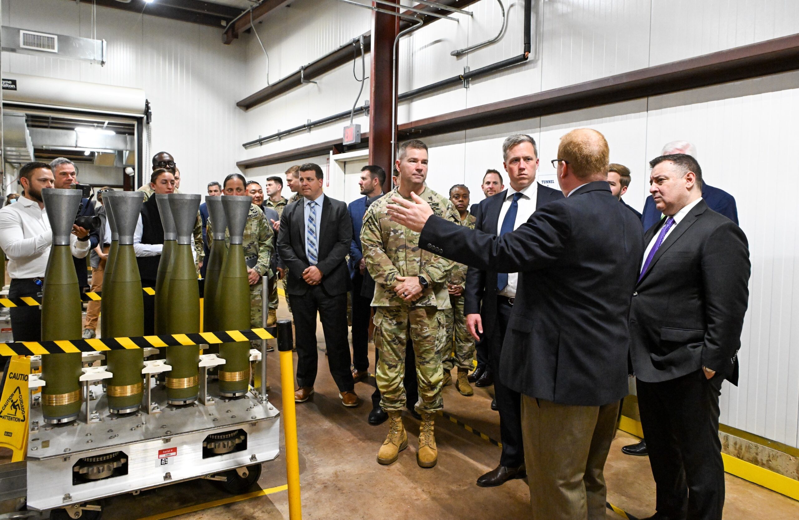 Army, GD OTS Open New 155mm Ammo Final Assembly Facility