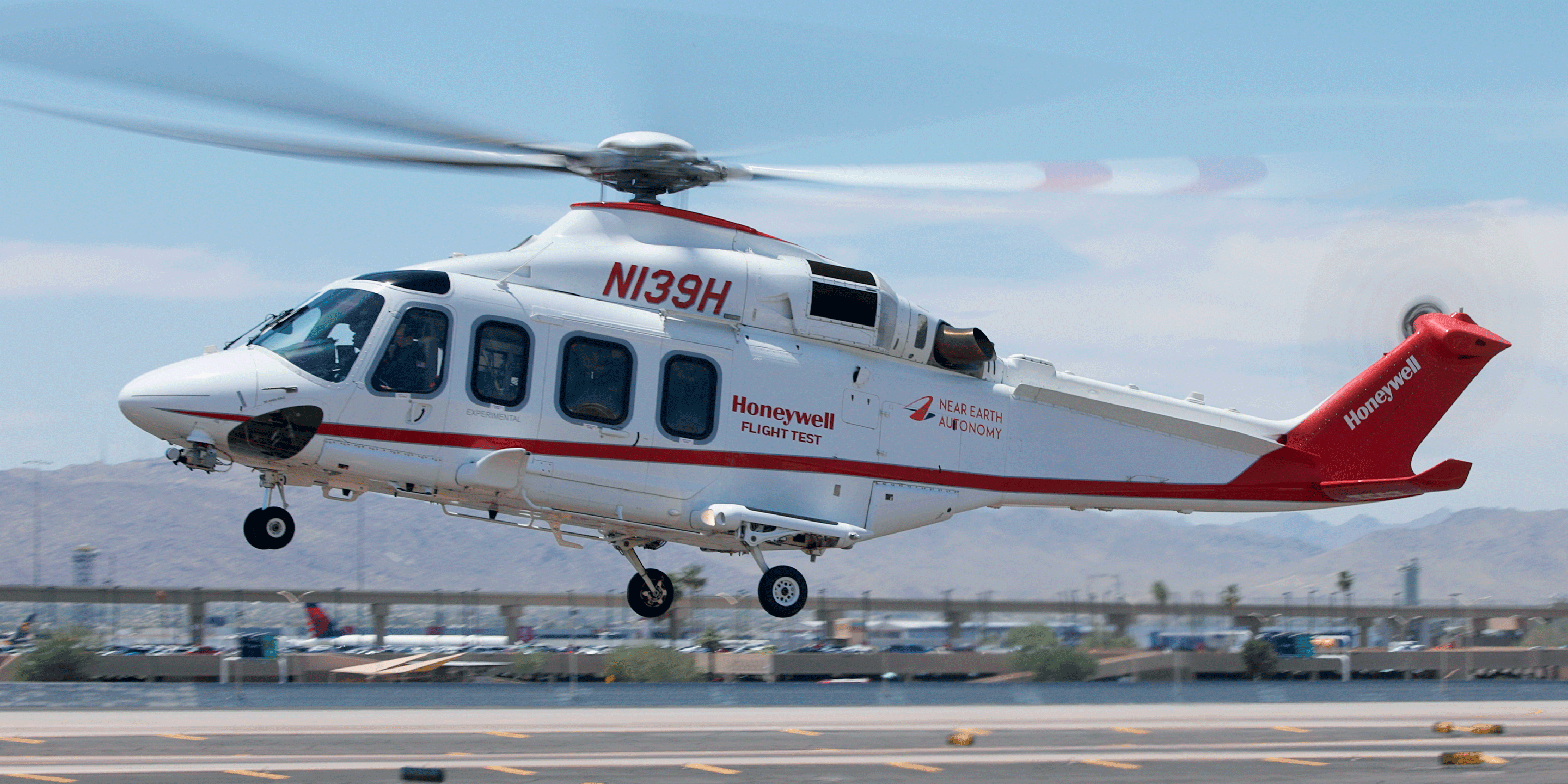 Honeywell, Near Earth Conduct First Flight Test Of Autonomous AW139 Helicopter