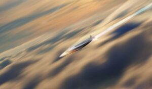 Lockheed Martin artist rendition of its version of the Hypersonic Air-Launched Offensive Anti-Surface Warfare (OASuW) (HALO) weapon system, which the Navy plans to field from aircraft carriers. (Image: Lockheed Martin)
