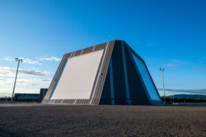 The S-Band Long Range Discrimination Radar (LRDR) at Clear Space Force Station, Alaska. (Photo: Missile Defense Agency)