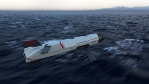 Red and Green Wolf are new affordable fully tested munitions pitched by L3Harris to be fired as a swarm from various platforms. (Artist concept: L3Harris)