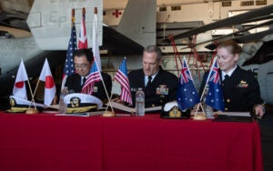 Official Says Allied Cooperation Improving Navy Sustainment Picture