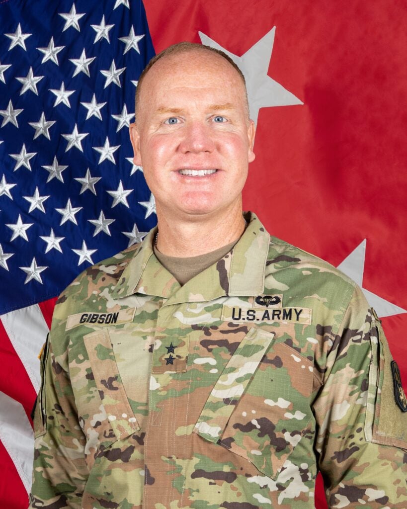 Maj. Gen. Brian Gibson on Jan. 22 was appointed as lieutenant general and assigned as the military deputy to the Direct Reporting Program Manager for Golden Dome for America. (Photo: U.S. Army)