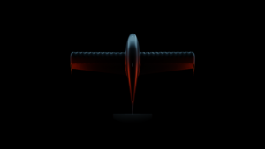 A rendering of the Mach Industries Atlas UAS for the Defense Innovation Unit and Navy Runway Independent Maritime Expeditionary Strike (RIMES) program. (Image: Mach Industries)