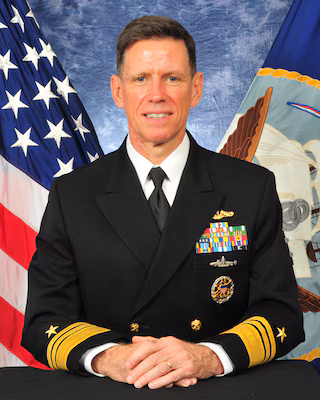 Acting Secretary of the Navy Hung Cao in June 2026 appointed retired Vice Adm. Richard Breckenridge to be his new senior advisor for shipbuilding. (Photo: U.S. Navy)