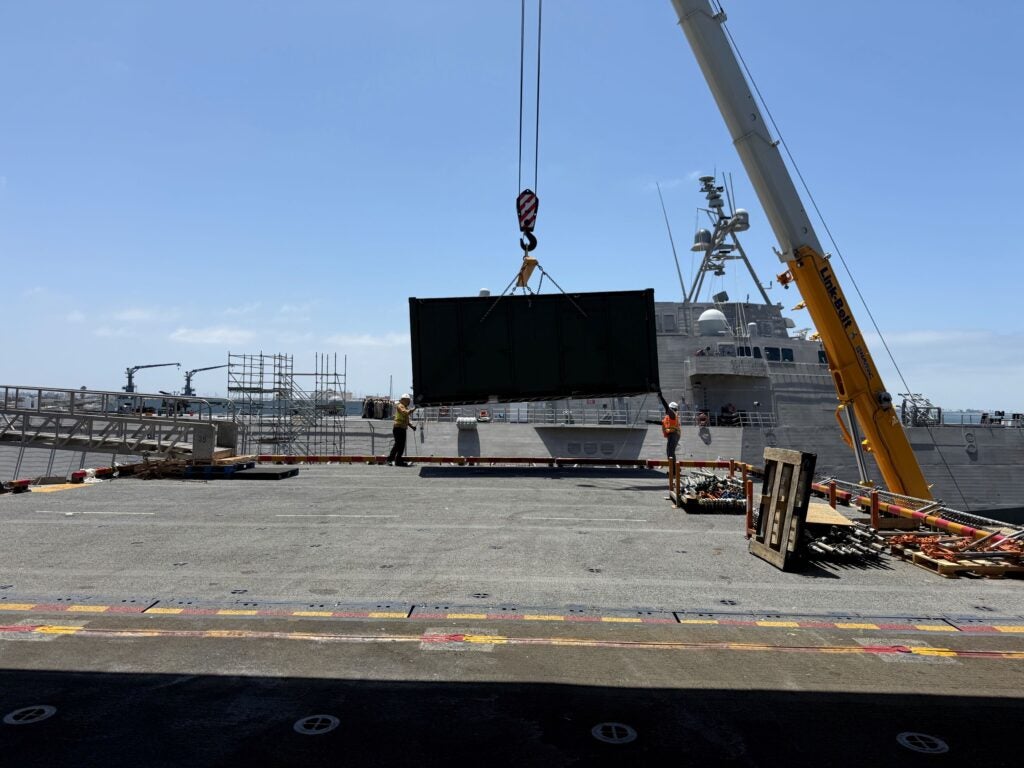 xCell Being Lifted onto Essex