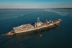 Navy Takes Partial Acceptance of CVN-79 Carrier, HII Nabs CVN-75 Midlife Overhaul Contract